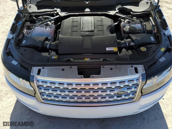 2017 Land Rover Range Rover with VIN SALGS2FE1HA348797, listed as a Copart auction lot 45932065 with 104,557 mi miles and Salvage Title. Bid and sale history available at carsss.com. Image 13.