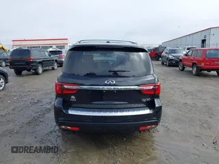2021 Infiniti QX80 SENSORY with VIN JN8AZ2BE7M9271822, listed as a IAAI auction lot 41572764 with 84,502 mi miles. Bid and sale history available at carsss.com. Image 16.