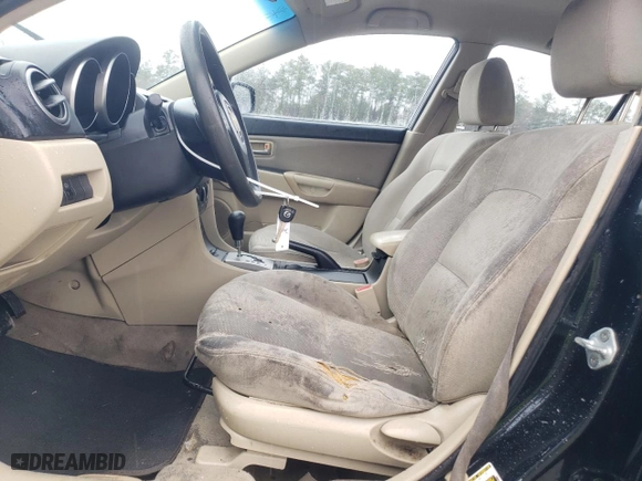 2007 Mazda Mazda3 i Sport with VIN JM1BK12F871693740, listed as a Copart auction lot 48314925 with 205,815 mi miles and Salvage Title. Bid and sale history available at carsss.com. Image 7.