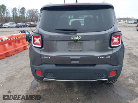 2018 Jeep Renegade Limited z VIN ZACCJBDB4JPH11505, wystawiony jako IAAI lot #41749500 z przebiegiem 75 494 mil mil oraz . Historia ofert i sprzedaży dostępna na DreamBid. Obrazek 17.