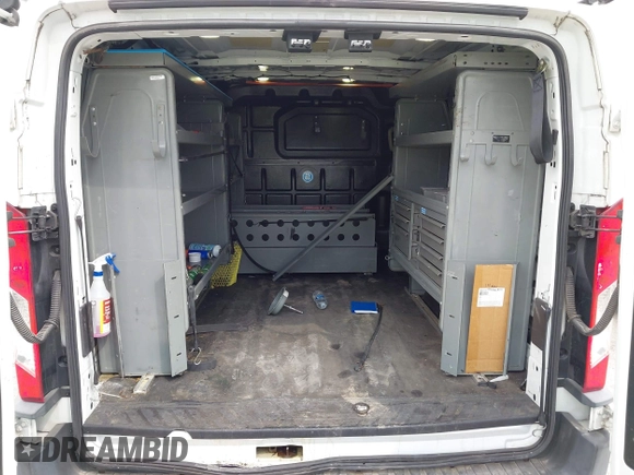 2017 Ford Transit with VIN 1FTYR1YM7HKB32968, listed as a IAAI auction lot 42041927 with 140,563 mi miles. Bid and sale history available at carsss.com. Image 17.