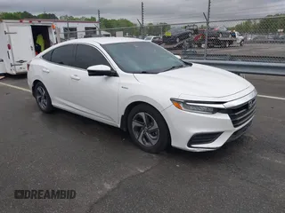 2019 Honda Insight EX with VIN 19XZE4F54KE033029, listed as a IAAI auction lot 41972665 with 75,281 mi miles and . Bid and sale history available at DreamBid. Image 1.