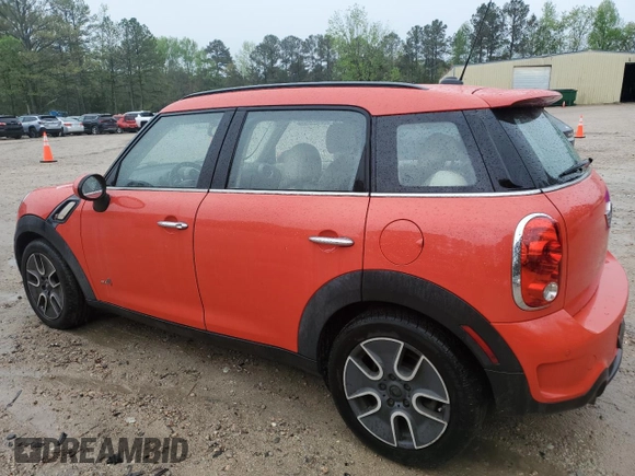 2011 MINI Countryman S with VIN WMWZC5C57BWL53612, listed as a Copart auction lot 52101125 with 120,723 mi miles and Clean Title. Bid and sale history available at DreamBid. Image 2.