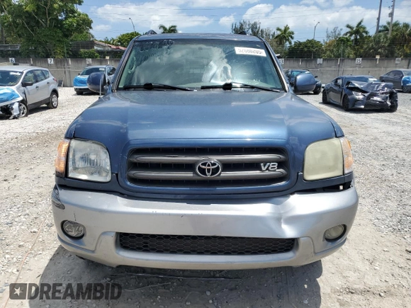 2003 Toyota Sequoia SR5 with VIN 5TDBT44A03S188921, listed as a Copart auction lot 52680205 with 236,946 mi miles and Salvage Title. Bid and sale history available at DreamBid. Image 5.