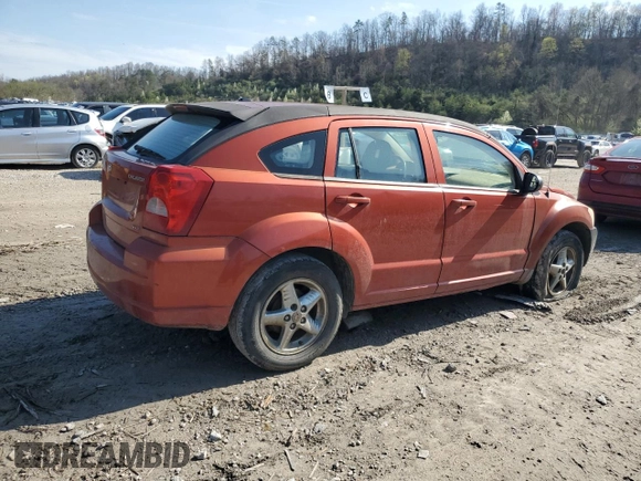 2009 Dodge Caliber SXT with VIN 1B3HB48A39D100358, listed as a Copart auction lot 51497775 with Not Provided miles and Salvage Title. Bid and sale history available at carsss.com. Image 3.