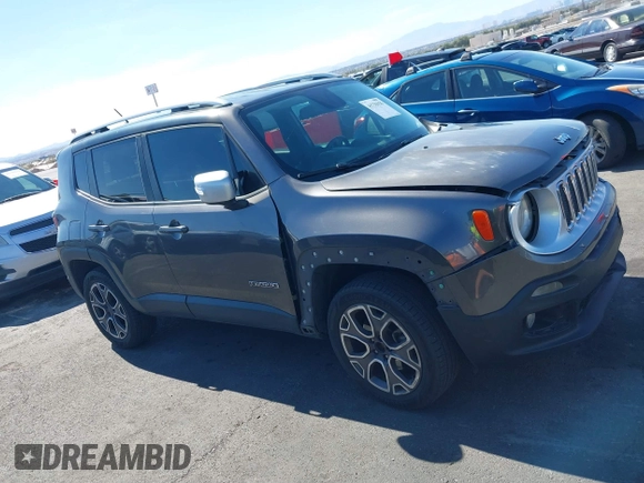 2016 Jeep Renegade Limited with VIN ZACCJBDT3GPD51130, listed as a IAAI auction lot 41725925 with 165,748 mi miles and . Bid and sale history available at DreamBid. Image 13.
