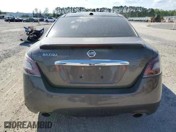 2012 Nissan Maxima S with VIN 1N4AA5AP0CC817990, listed as a Copart auction lot 55147635 with 121,428 mi miles and Clean Title. Bid and sale history available at DreamBid. Image 6.