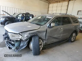 2014 Dodge Durango Citadel with VIN 1C4RDJEG6EC531183, listed as a Copart auction lot 52573235 with 219,348 mi miles and Salvage Title. Bid and sale history available at DreamBid. Image 1.