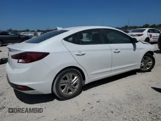 2020 Hyundai Elantra SEL with VIN 5NPD84LF3LH559891, listed as a Copart auction lot 53544515 with 69,637 mi miles and Salvage Title. Bid and sale history available at DreamBid. Image 3.