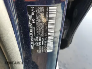 2020 Mercedes-Benz C 300 with VIN WDDWF8EB5LR531671, listed as a Copart auction lot 48568395 with 65,591 mi miles and Clean Title. Bid and sale history available at DreamBid. Image 12.