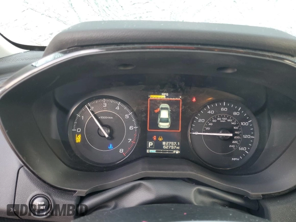 2020 Subaru Impreza with VIN 4S3GKAB61L3611044, listed as a Copart auction lot 48131045 with 62,757 mi miles and Salvage title. Bid and sale history available at DreamBid. Image 9.