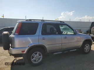 2001 Honda CR-V SE with VIN JHLRD18761C809752, listed as a Copart auction lot 63261514 with 211,018 mi miles and Salvage Title. Bid and sale history available at carsss.com. Image 3.