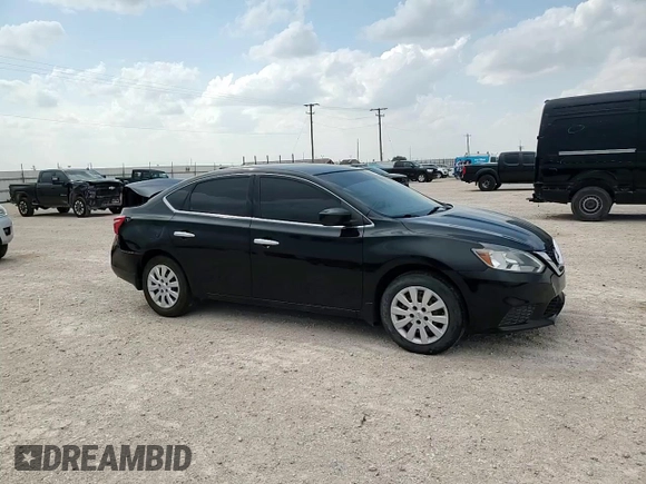 2017 Nissan Sentra S with VIN 3N1AB7AP6HY384390, listed as a Copart auction lot 58981285 with 97,286 mi miles and Salvage title. Bid and sale history available at DreamBid. Image 13.