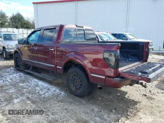 2009 Ford F-150 XL with VIN 1FTPW12V39FA96633, listed as a IAAI auction lot 41384942 with 208,422 mi miles. Bid and sale history available at carsss.com. Image 3.
