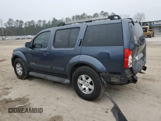 2005 Nissan Pathfinder SE with VIN 5N1AR18U85C718131, listed as a Copart auction lot 44120395 with 100,288 mi miles and Salvage Title. Bid and sale history available at carsss.com. Image 2.
