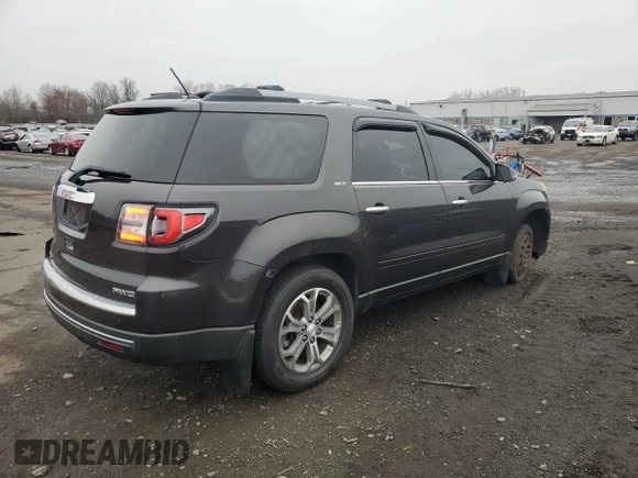 2014 GMC Acadia SLT with VIN 1GKKVSKD1EJ295010, listed as a Copart auction lot 83828794 with 137,443 mi miles and Salvage Title. Bid and sale history available at carsss.com. Image 3.