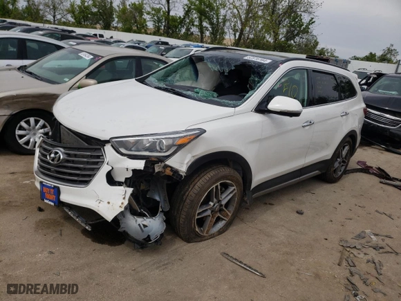 2019 Hyundai Santa Fe XL Limited Ultimate with VIN KM8SR4HF7KU301774, listed as a Copart auction lot 52516164 with 0 mi miles and Salvage Title. Bid and sale history available at carsss.com. Image 1.