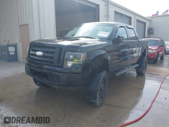 2010 Ford F-150 XL with VIN 1FTEW1CW2AFD86980, listed as a IAAI auction lot 42142860 with 218,615 mi miles. Bid and sale history available at carsss.com. Image 17.