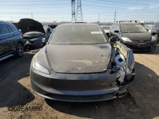 2024 Tesla Model 3 Long Range with VIN 5YJ3E1EB4RF793879, listed as a Copart auction lot 48727785 with 11,739 mi miles and Salvage Title. Bid and sale history available at DreamBid. Image 5.