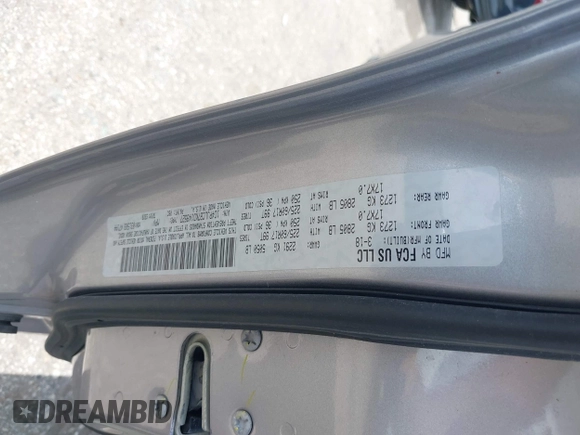 2019 Jeep Cherokee Latitude с VIN 1C4PJLCB7KD149527, выставлен на аукционе IAAI как лот 42543552 с пробегом 78 919 миль миль и . История ставок и продаж доступна на DreamBid. Изображение 9.