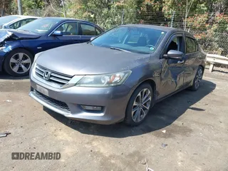 2014 Honda Accord Sedan Sport with VIN 1HGCR2F52EA026832, listed as a IAAI auction lot 41900260 with 126,858 mi miles. Bid and sale history available at carsss.com. Image 17.