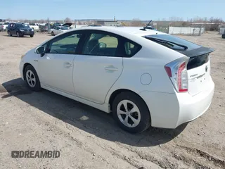 2013 Toyota Prius One with VIN JTDKN3DU4D0354893, listed as a IAAI auction lot 41962932 with 277,085 mi miles. Bid and sale history available at carsss.com. Image 3.