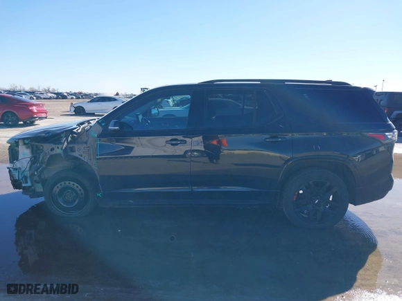 2019 Chevrolet Traverse Premier with VIN 1GNEVKKWXKJ142249, listed as a IAAI auction lot 41194959 with 101,566 mi miles. Bid and sale history available at carsss.com. Image 14.