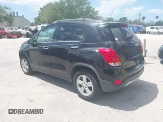 2018 Chevrolet Trax LT with VIN 3GNCJLSB9JL276974, listed as a IAAI auction lot 41959303 with 59,686 mi miles and . Bid and sale history available at carsss.com. Image 3.