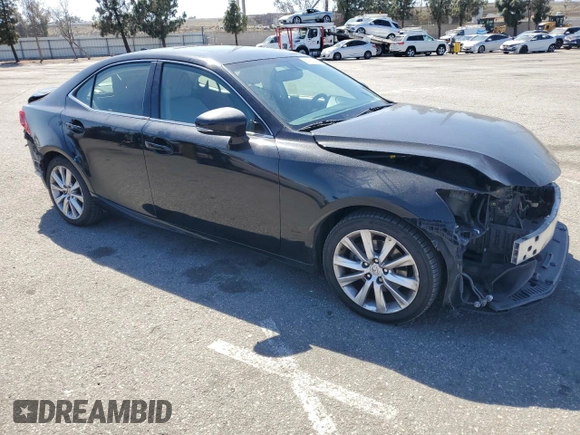 2015 Lexus IS 250 with VIN JTHBF1D23F5044819, listed as a Copart auction lot 61185585 with 183,836 mi miles and Salvage title. Bid and sale history available at DreamBid. Image 4.