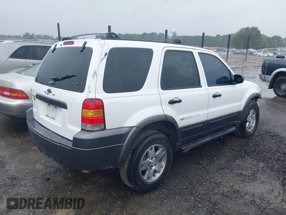 2005 Ford Escape XLT with VIN 1FMCU03195KB11045, listed as a IAAI auction lot 42366299 with 280,737 mi miles and . Bid and sale history available at DreamBid. Image 4.