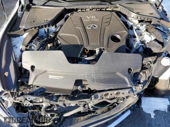 2023 Infiniti Q50 Luxe with VIN JN1EV7BP5PM510392, listed as a Copart auction lot 88456145 with 12,678 mi miles and Salvage Title. Bid and sale history available at DreamBid. Image 11.