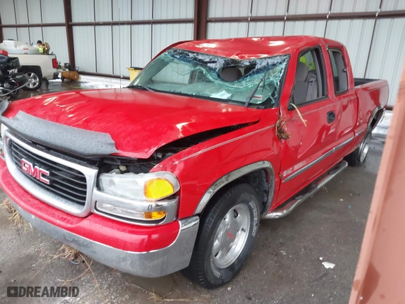 2000 GMC Sierra 1500 SLT with VIN 1GTEC19T9YZ155105, listed as a IAAI auction lot 40438983 with 69,663 mi miles. Bid and sale history available at carsss.com. Image 17.