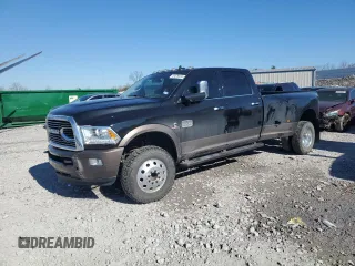 2017 Ram 3500 Longhorn with VIN 3C63RRKL2HG739786, listed as a Copart auction lot 41676635 with 59,621 mi miles and Clean Title. Bid and sale history available at carsss.com. Image 1.