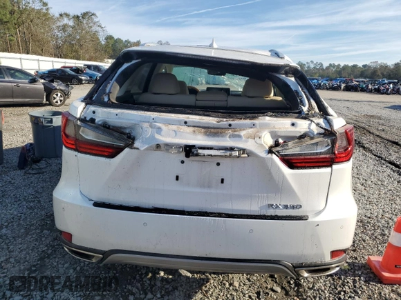 2021 Lexus RX with VIN 2T2HZMAA7MC216152, listed as a Copart auction lot 81102304 with 36,924 mi miles and Salvage Title. Bid and sale history available at carsss.com. Image 6.