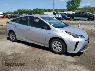 2022 Toyota Prius L Eco with VIN JTDKAMFU0N3176513, listed as a Copart auction lot 55253605 with 47,950 mi miles and Non Repairable. Bid and sale history available at DreamBid. Image 4.