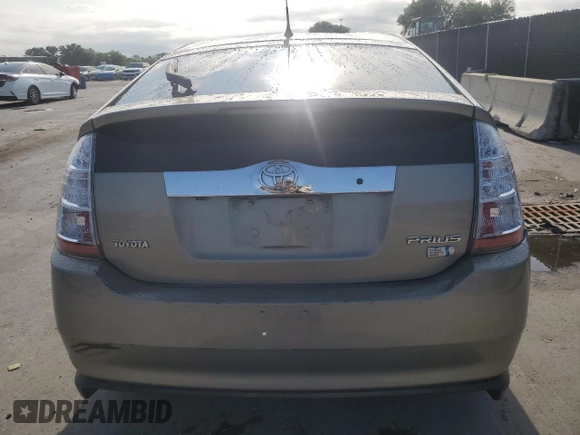 2008 Toyota Prius with VIN JTDKB20U683406781, listed as a Copart auction lot 54894285 with 352,420 mi miles and Salvage Title. Bid and sale history available at DreamBid. Image 6.