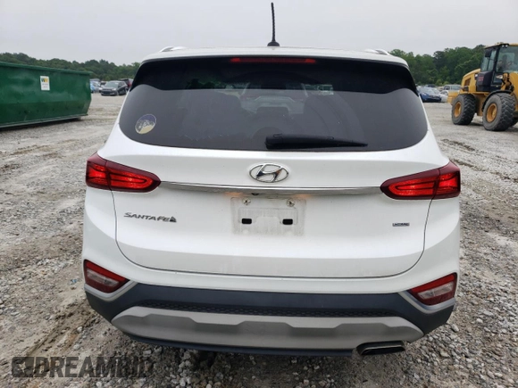 2019 Hyundai Santa Fe SE with VIN 5NMS2CAD2KH001241, listed as a Copart auction lot 58469295 with 111,853 mi miles and Salvage title. Bid and sale history available at DreamBid. Image 6.