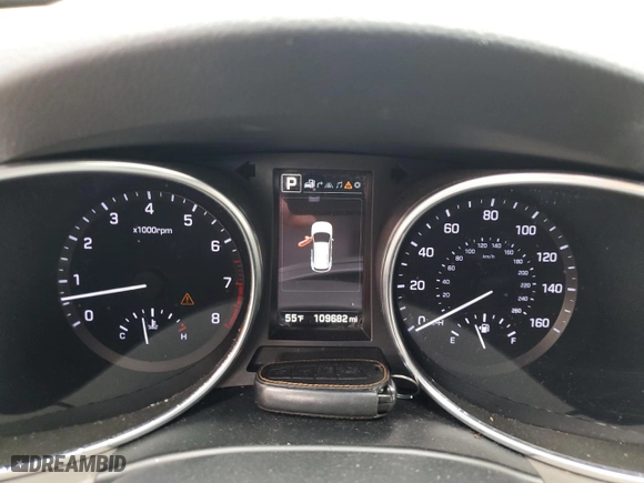 2017 Hyundai Santa Fe Limited Ultimate with VIN KM8SRDHF4HU202094, listed as a Copart auction lot 47497195 with 109,682 mi miles and Clean Title. Bid and sale history available at carsss.com. Image 9.