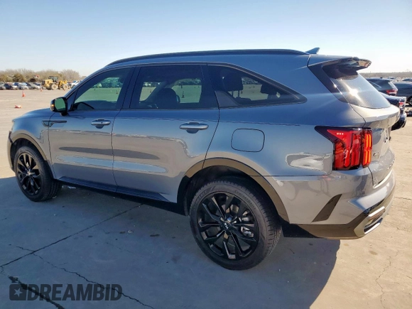 2021 Kia Sorento SX Prestige X-Line with VIN 5XYRKDLF3MG009719, listed as a Copart auction lot 48796845 with 76,262 mi miles and Salvage Title. Bid and sale history available at carsss.com. Image 2.
