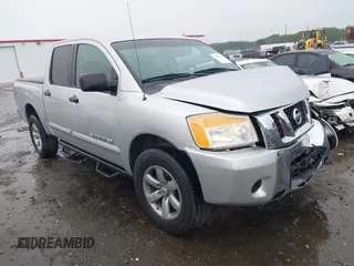 2012 Nissan Titan S with VIN 1N6BA0EJ9CN319165, listed as a IAAI auction lot 42653801 with 166,115 mi miles and . Bid and sale history available at DreamBid. Image 1.