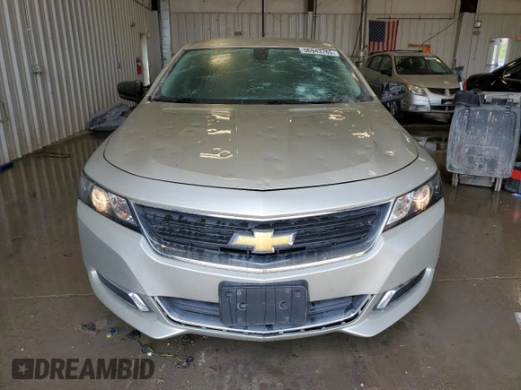 2015 Chevrolet Impala LS z VIN 2G11Z5SL6F9191851, wystawiony jako Copart lot #56943765 z przebiegiem 107 297 mil mil oraz Nie do naprawy • Non repairable. Historia ofert i sprzedaży dostępna na DreamBid. Obrazek 5.