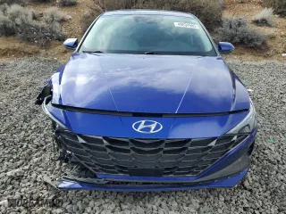 2022 Hyundai Elantra Hybrid Limited with VIN KMHLN4AJ0NU021262, listed as a Copart auction lot 49834985 with 33,782 mi miles and Salvage Title. Bid and sale history available at carsss.com. Image 5.