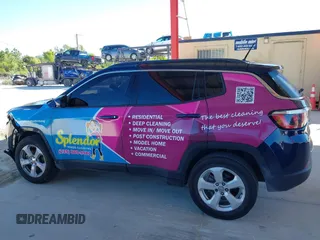 2017 Jeep Compass Latitude with VIN 3C4NJDBBXHT679623, listed as a IAAI auction lot 41810574 with 158,655 mi miles and . Bid and sale history available at DreamBid. Image 15.