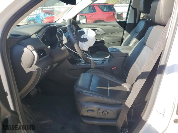 2021 Chevrolet Traverse LT Leather with VIN 1GNERHKW8MJ251450, listed as a Copart auction lot 46598685 with 42,864 mi miles and Salvage Title. Bid and sale history available at carsss.com. Image 7.