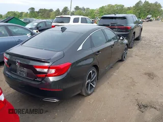 2021 Honda Accord Sport with VIN 1HGCV2F38MA018937, listed as a IAAI auction lot 41898934 with 31,643 mi miles and . Bid and sale history available at DreamBid. Image 4.