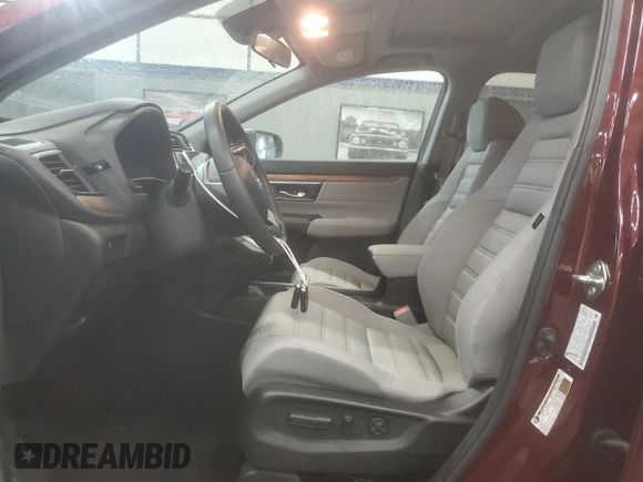 2019 Honda CR-V EX with VIN 2HKRW2H52KH662962, listed as a Copart auction lot 55808015 with 10,899 mi miles and Salvage Title. Bid and sale history available at DreamBid. Image 7.