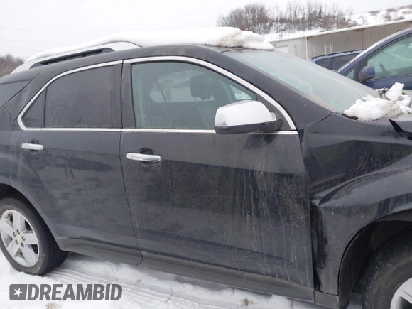 2014 Chevrolet Equinox LTZ with VIN 2GNFLHE39E6350753, listed as a IAAI auction lot 41356892 with 128,410 mi miles. Bid and sale history available at carsss.com. Image 13.