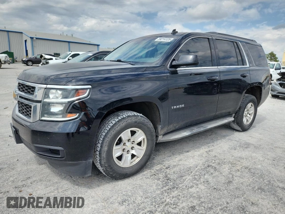 2015 Chevrolet Tahoe LT with VIN 1GNSKBKC0FR226220, listed as a Copart auction lot 59214125 with 260,330 mi miles and Salvage title. Bid and sale history available at DreamBid. Image 1.