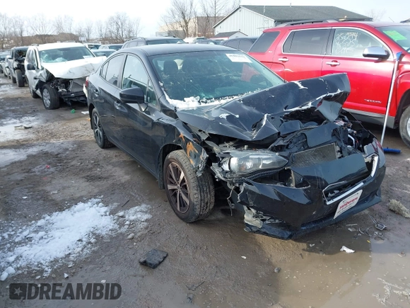 2019 Subaru Impreza Premium z VIN 4S3GKAC67K3602751, wystawiony jako IAAI lot #41405522 z przebiegiem 156 350 mil mil oraz . Historia ofert i sprzedaży dostępna na DreamBid. Obrazek 1.