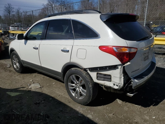 2012 Hyundai Veracruz Limited with VIN KM8NU4CC9CU187545, listed as a Copart auction lot 48245875 with 172,408 mi miles and Salvage title. Bid and sale history available at DreamBid. Image 2.